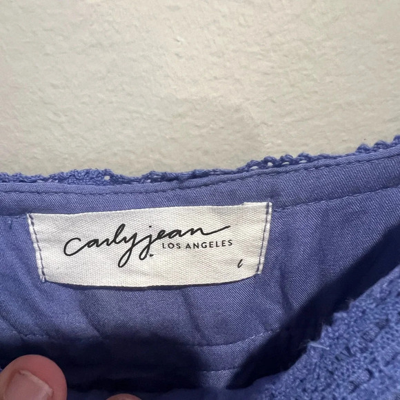 Carly Jean Los Angeles Mariposa Cotton Dress size L - Picture 4 of 8